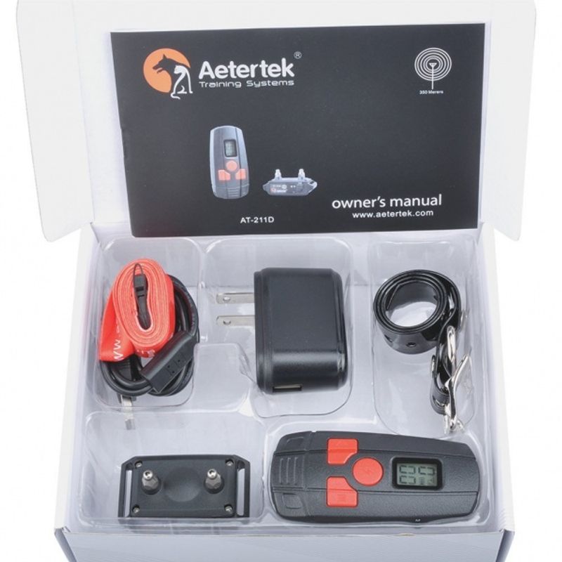 Aetertek AT-211D dressurhalsbånd, hundetrening