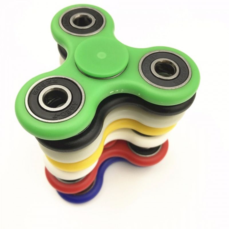Fidget spinner, 10 stk, fraktfri levering